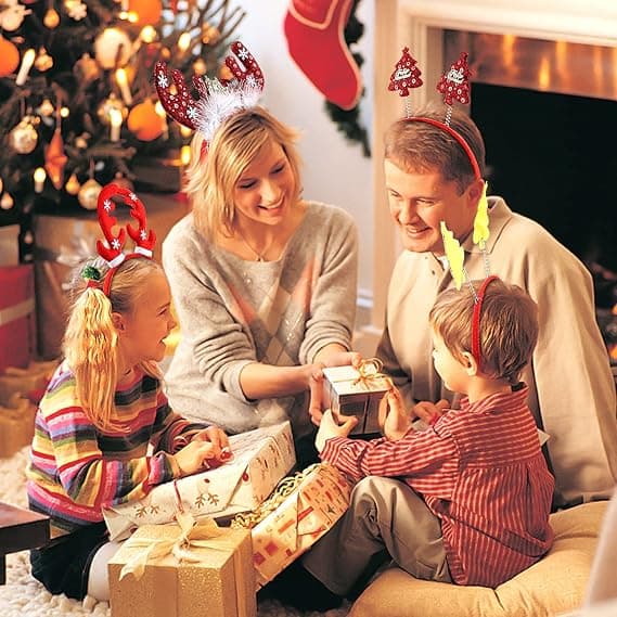 Julehodebånd, julehodebånd, 5-pakning med julehodebånd