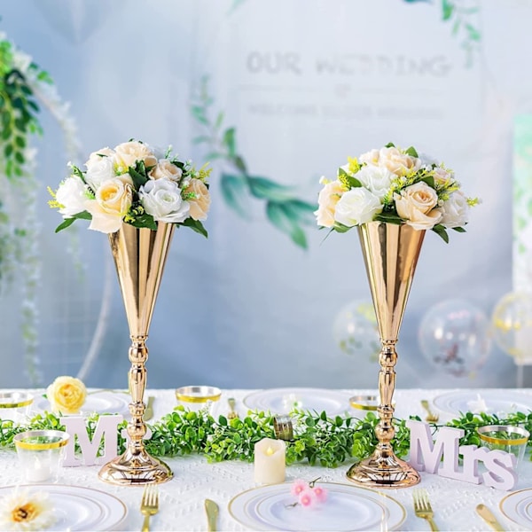 1-delt metal blomsterstativ, kunstig blomst vase, familie TV-skab, f
