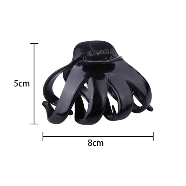 4 kpl Octopus-pidikehiukset Hämähäkin hiuspihdit Hiuspihdit Octopus Ja