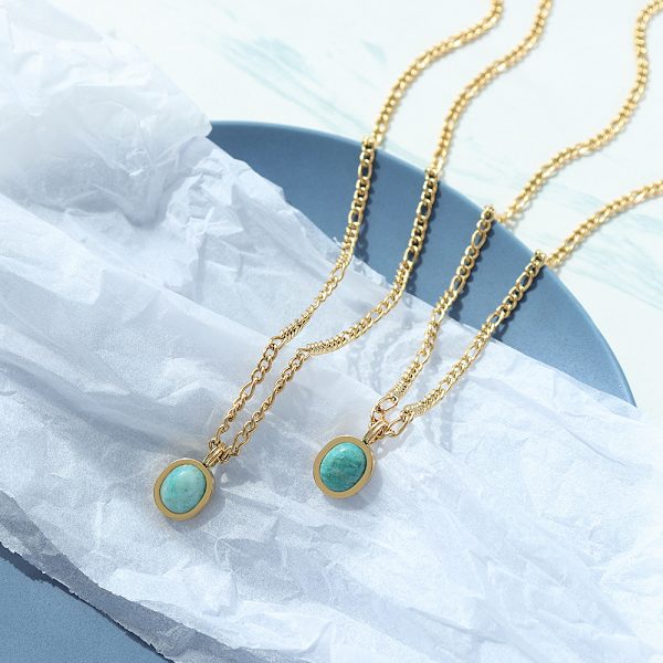 Gems Ladattu Luonnon amazoniitti Jalokivi Kristalli Pöhöttynyt pyöreä Penda