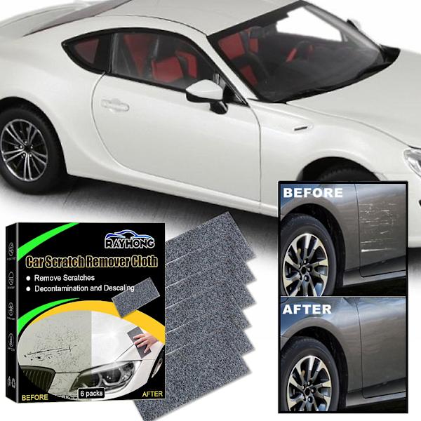 6 st Nano Sparkle Cloth Bilskrapreparation Nano Magic Cloth