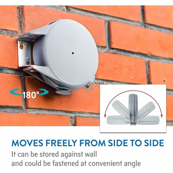 15m Retractable Clothesline, Very Strong and Durable Clothesline,