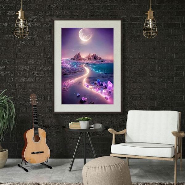 DIY 5d timanttimaalaus, seinäkoriste 30*40CM