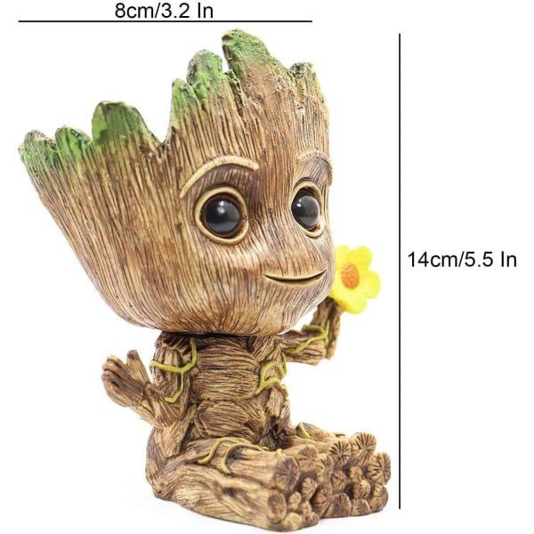 Guardians of the Galaxy penneholder, borddekoration, blomsterpot w