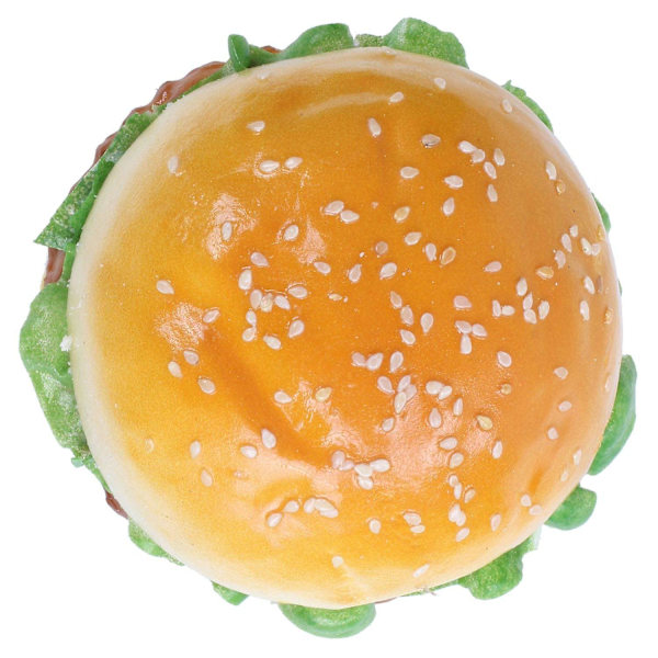 1kpl Realistinen hampurilainen Elävä simulointi Tekohampurilainen Leipomonäyttö Lasten ruokaleipälelu Koti sisustus Valokuvaus