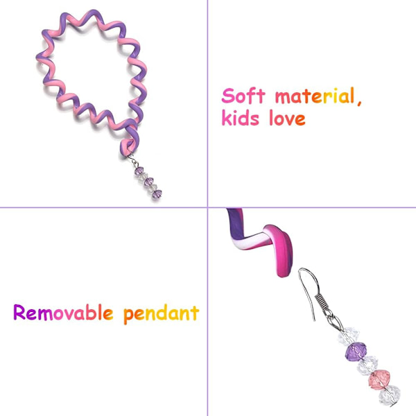 6 st/set Kvinna Flicka Hår Styling Twister Klämmor Flätare Verktyg DIY