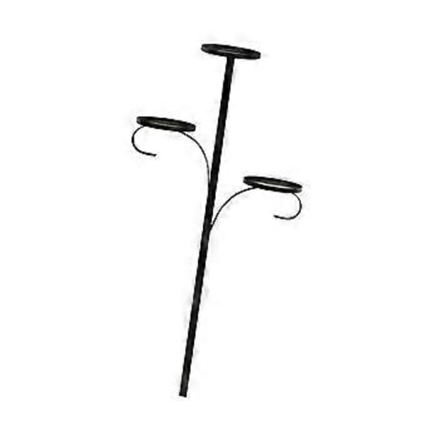 Ljusstake i Metall 3 Våningar Dekorativ Ljusstaksdekoration Prydnad för Thanksgiving Födelsedagsfester Vardagsrum Skrivbord (2 Delar) 2 Section