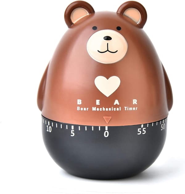 Mini roterende timer Mekanisk roterende timer Kreativ kjøkkentimer