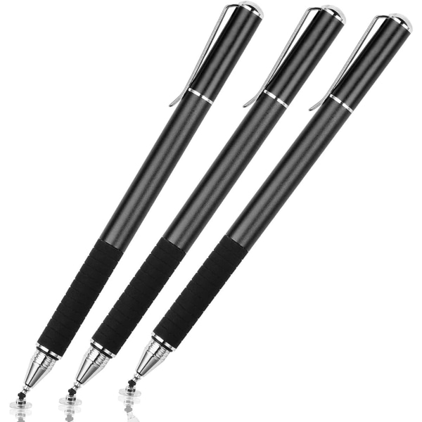 3 Stylus-pennor för pekskärmar, kapacitiv penna med hög känslighet