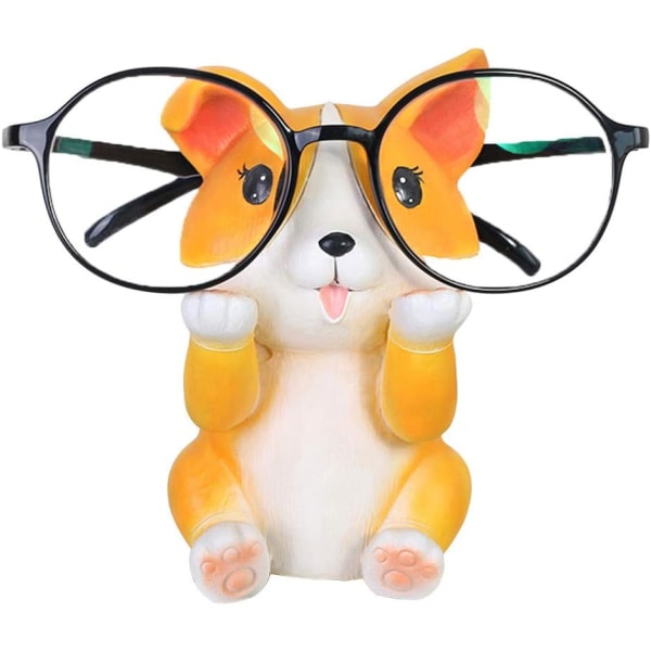 Creative Corgi Glasses Holder Glasses Cases Show Home Decoration