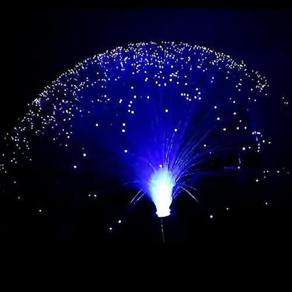 Fargeskiftende lys Fargerik fiberoptisk lysende lys Egnet for festivaler