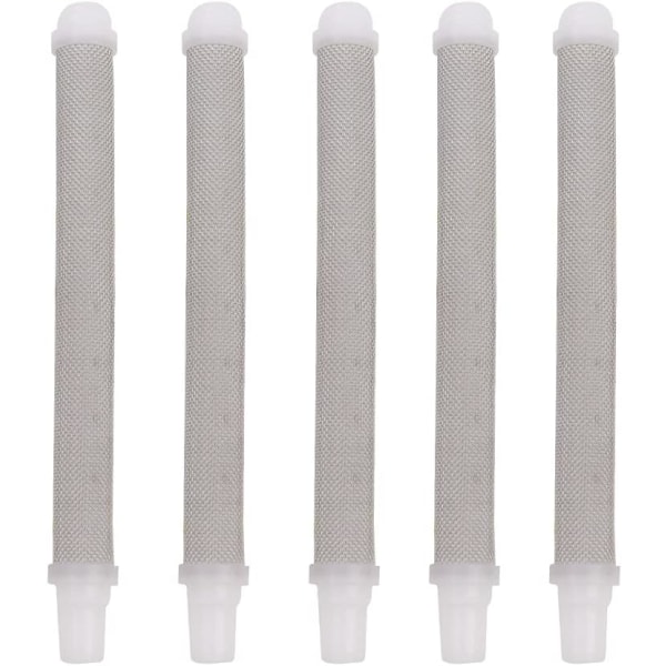 5 stykker luftfri sprøjtepistol filterelementer 60 mesh dyse luftfri
