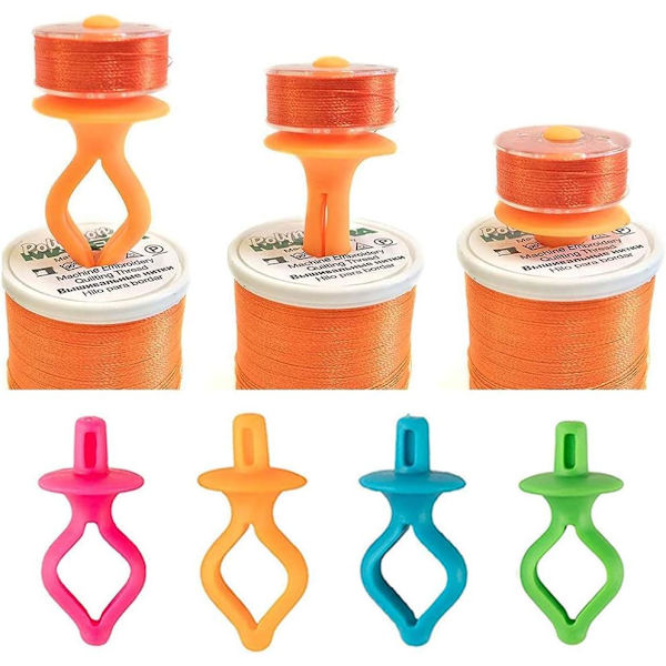 12 st Bobbin Clip Hållare, Trådspolhållare, Spolhållare Bobbin