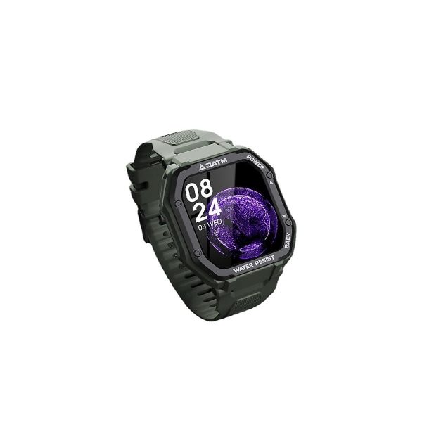 C16 Bluetooth Smart Watch 1,69 tums skärm（grön）