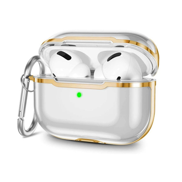 Passande för Airpods3 skyddande hylsa Apple galvanisering transparent hylsa Airpods hörlurar hylsa