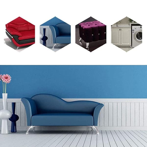 Forkromede Sofa Sokkelben, 4 Stykker Møbelben, Skabstøtteben, Sofa Bord Skabben (95mm)