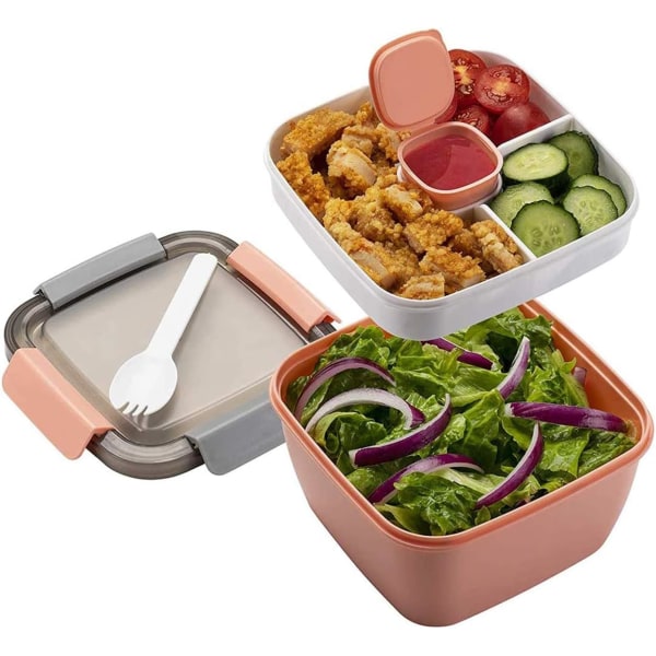 Lunchbox med smala fack Lunchbox för vuxna/barn Durable Ben
