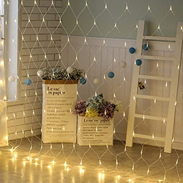 LED Have- og Havebelysning Julelys Net, Belysning, Fiskenet L