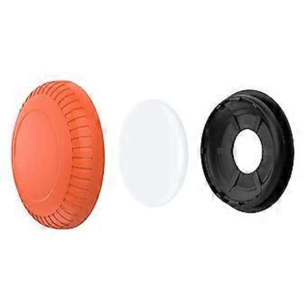 AirTag-pidikekotelo liimatarra TPU+PC Suojaava Tracker Finder -suojus - Oranssi Orange