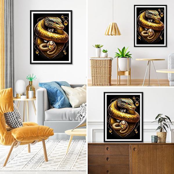 30x40cm Lohikäärmeiden timanttimaalaussarjat, 5D timanttimaalaussarjat f
