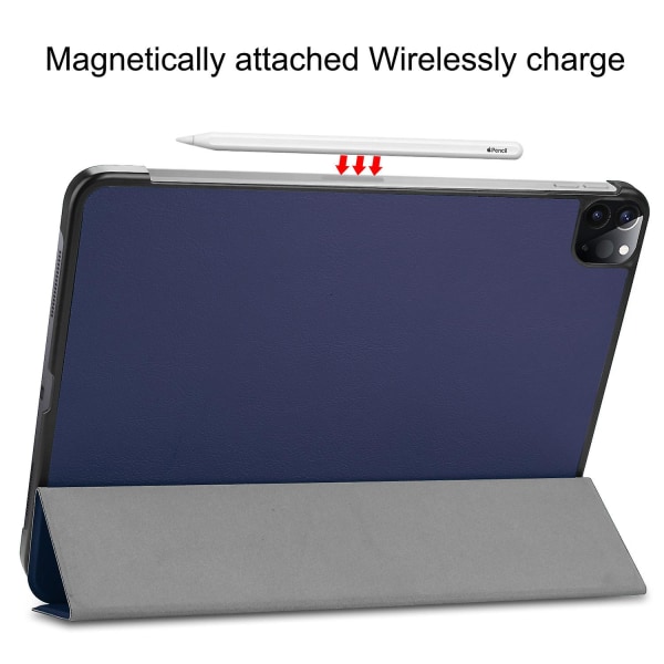 Lämplig för Apple Ipad Pro 12,9 tums case för surfplattor Tri-fold Custer case