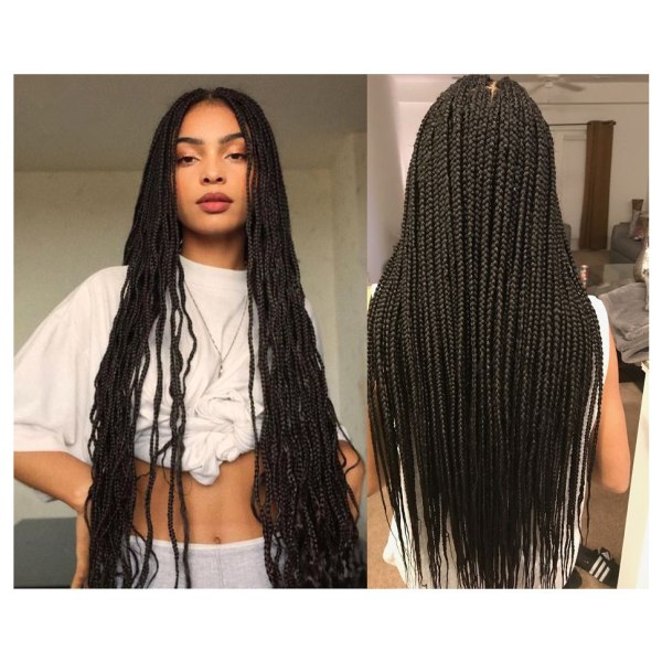 Petite tresse africaine perruque européenne américaine perruque femme petits boucles dreadlocks cheveux longs couvre-tête