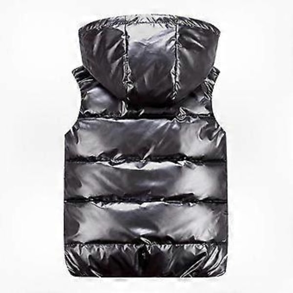 Lett, vanntett, ermeløs vattert vest for alle kjønn - Blank finish Grey 2XL