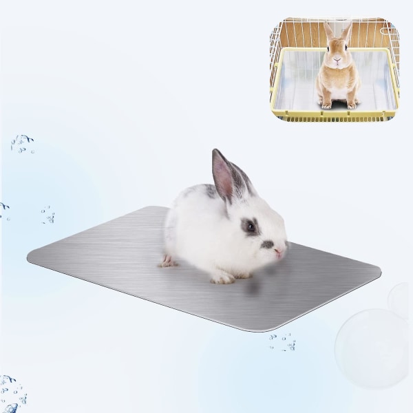 Kylplatta för kaniner, 30x20cm Hamsterkylmatta Husdjurskylplatta för kanin, hamster, marsvin och andra smådjur för att hålla sig svala