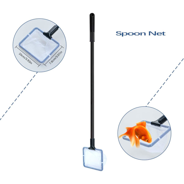 Akvarie Rengörings Kit Tillbehör Fisk Skrapa Akvarium