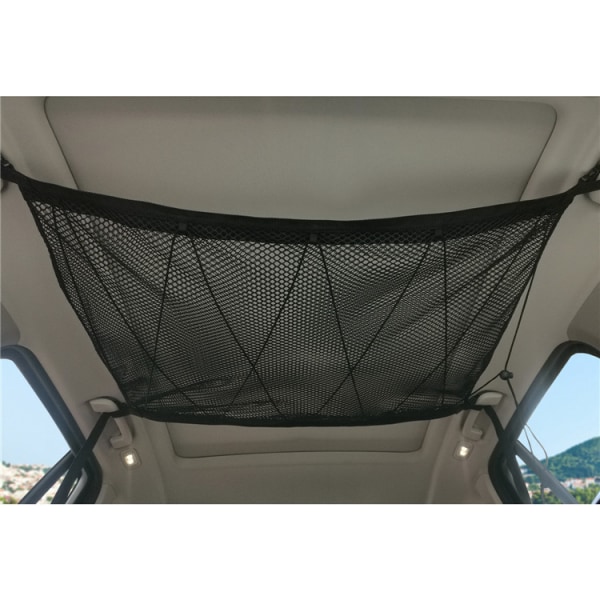 Biltak Nett, Universell Biltak Oppbevaringsnett, Bagasjeromsarrangør for Jeep Van 90*65cm