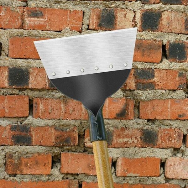 2 stk Hage Multifunksjonell Stål Rengjøringsspade - Flat Spade -