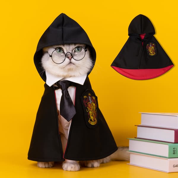 Hogwarts husdjursskola cape Halloween kostym