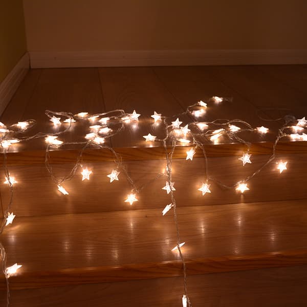 Batteriboks for full star LED-lysslynge