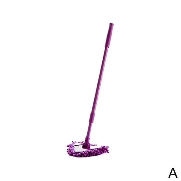 180 Degrees Rotatable Triangular Cleaning Mop Home Wall Ceiling Floor Mopincluding Triangle Head Mop