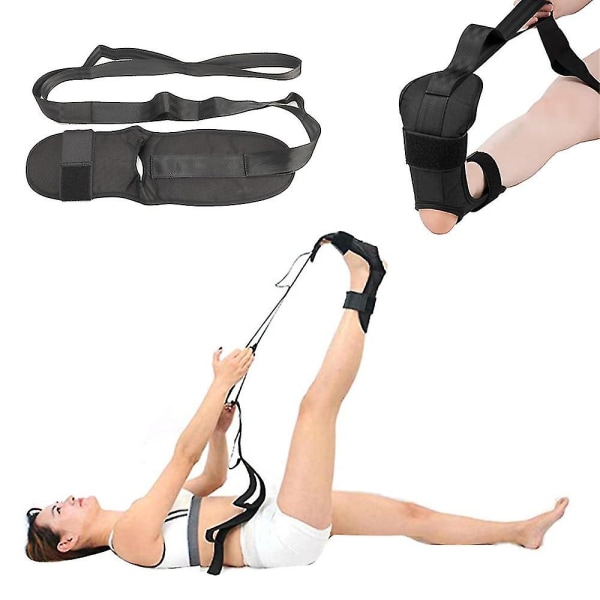 Yoga Stretching Strap, Ankel Ligament Strækker Bælte Loops Ligament Stretch Band, Fitness Ben Strækker