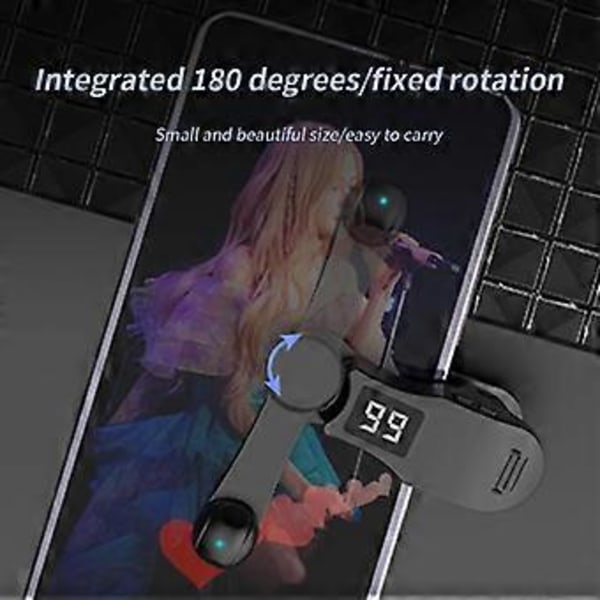 RYRA Auto Clicker Smarttelefon Automatisk Skjermtapper Simulert Fingerklikk Simulator