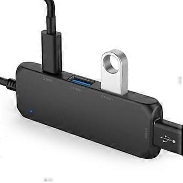 ZHSONG Typ C Hub Splitter Usb-c 2.0 Adapter Hub Multifunktionell Usb Multi Port