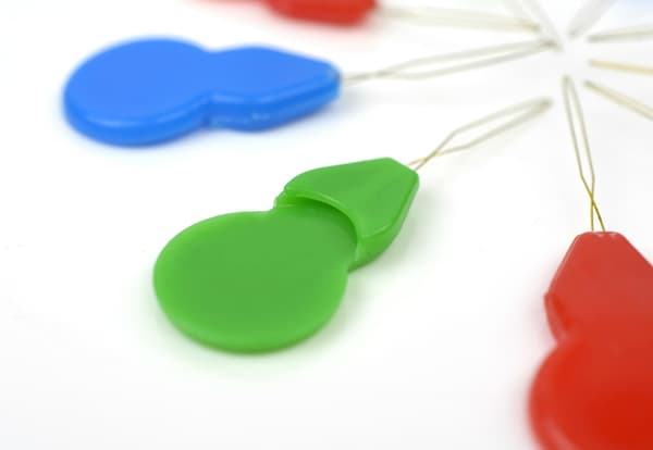 Nåltråder, 9-pakning Plast Nåltråder Messing Tråder Go