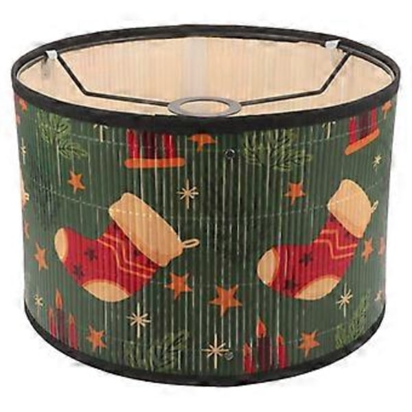 Dekorativ lampskärm Bambu Lampskärm Jul Lampskärm Jul Lampskärm Colorful