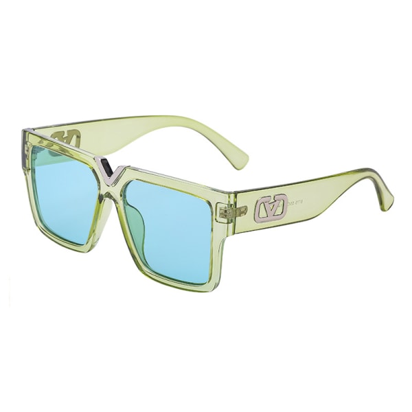 Polariserade solglasögon för kvinnor Stora UV400-glasögon Mode a