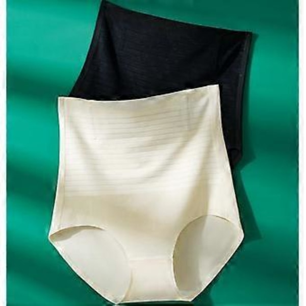 2-pack Dam Trosor i Bomull Mjuk Stretch Sömlösa Underkläder skin color xl
