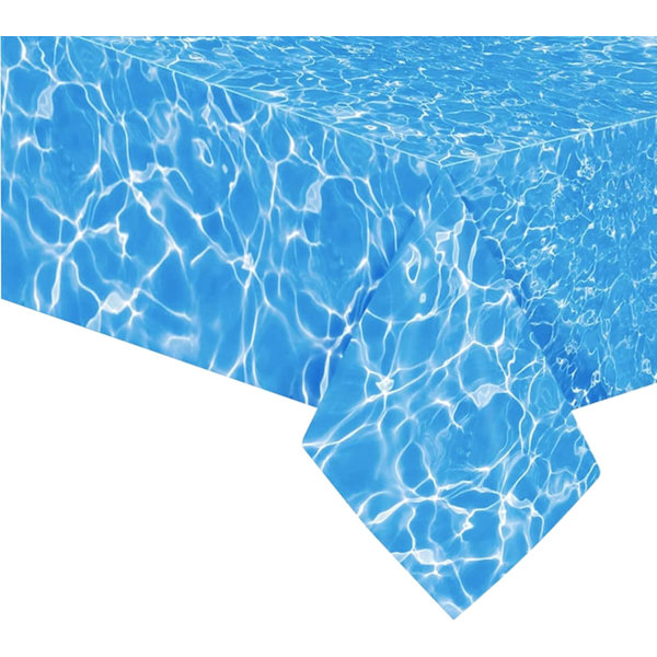 2 st engångsborddukar 137 x 274 cm rektangulär stor plast