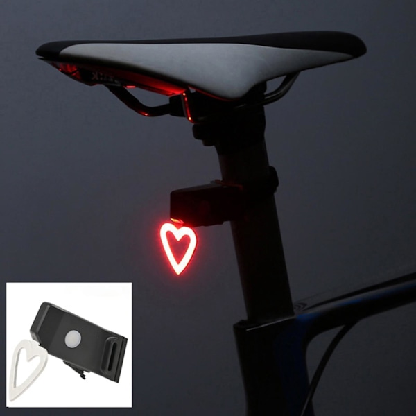 Superlys lysende LED-sykkellys, frontlykt, baklykt, baklys for Roa