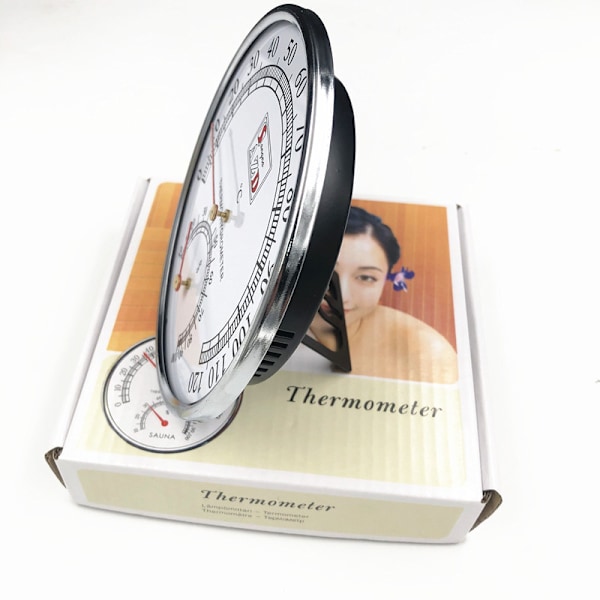 Saunarum Termometer Hygrometer, Celsius Meter Monitor til Arbejde