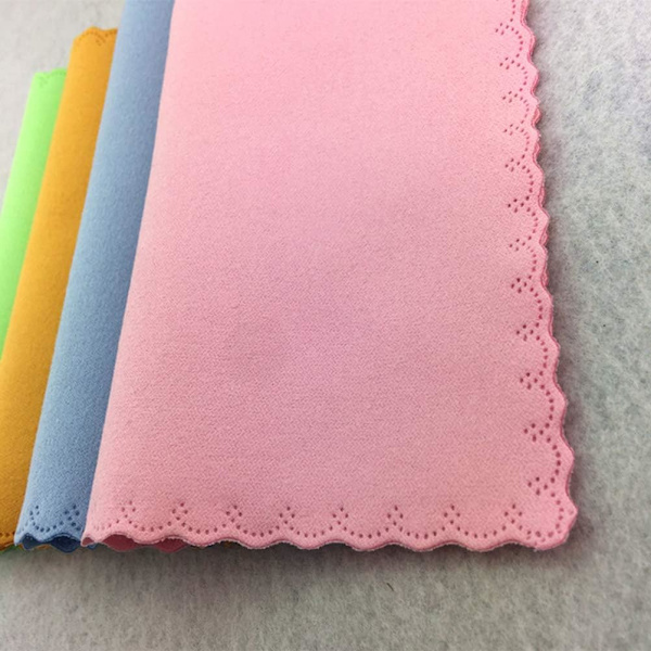 10 stk. rengøringsklud til briller i mikrofiber (assorterede
