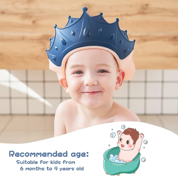 Babyduschmössa, Babymössa för simning, Duschmössa för 0-9 år