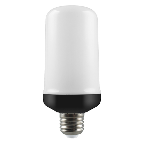 E27 Gul Ljus, Rum Flamma Glödlampa, E27 LED Flamma Effekt Glödlampa, 4 L