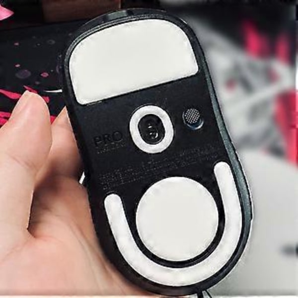 1 sæt is-version musefødder til GProWireless GPROX Superlight 2 musefødder Pad Glides buede kanter museskøjter klistermærke GPRO WIRELESS
