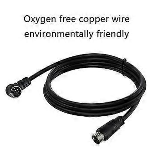 Mini DIN 9Pin Han til Han S Video Kabel til Tilslutning af TV Receiver Projektor og Andre Enheder 300cm/50cm/180cm 3m single bend