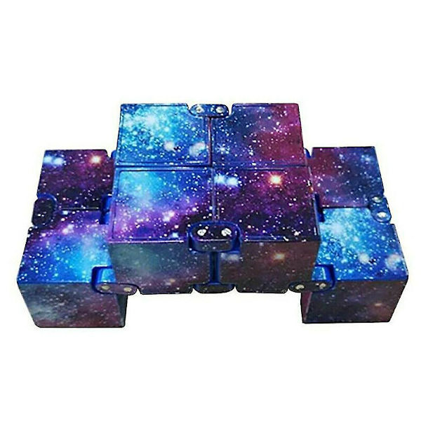 Antistress Infinite Relax Vuxna Kub Magisk Hand Fidget Leksak Stjärnhimmel